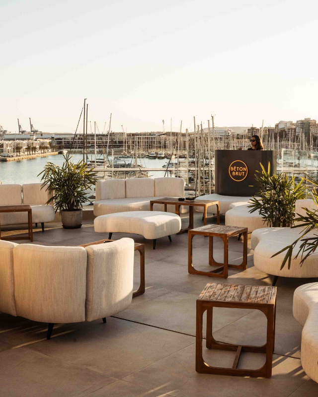 Mobiliario Rooftop Beton Brut